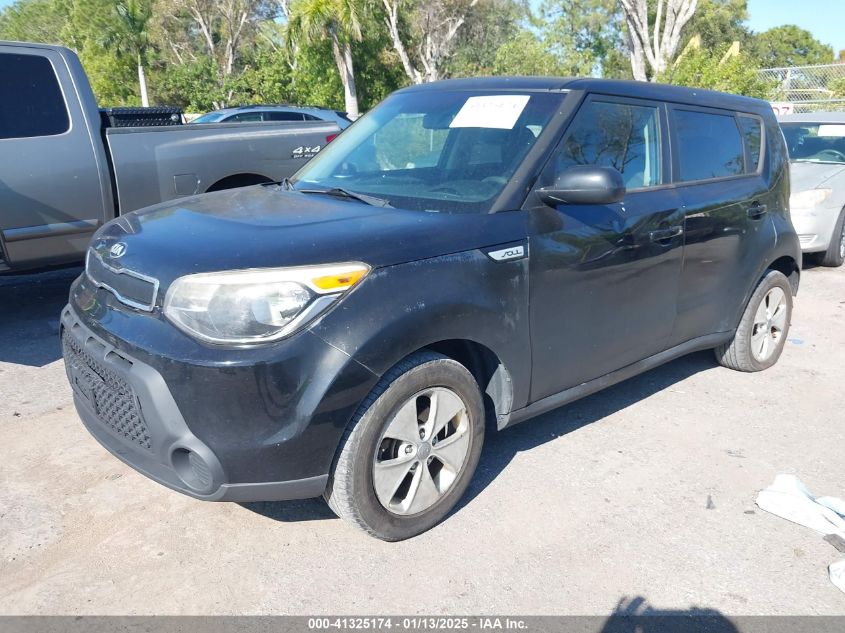 VIN KNDJN2A22G7833768 2016 KIA SOUL no.2