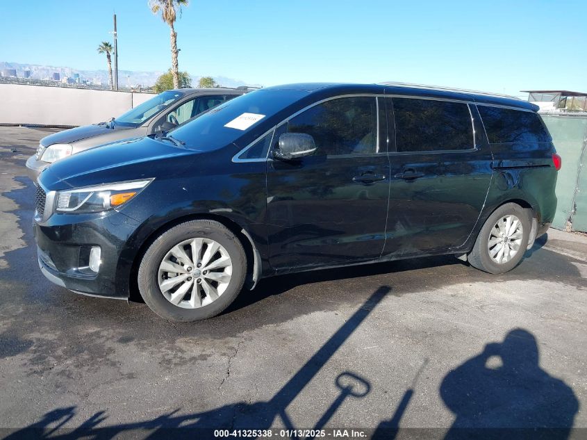 VIN KNDMC5C11F6051023 2015 KIA Sedona, EX no.14