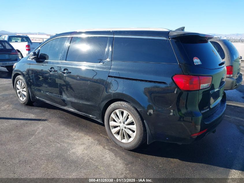 VIN KNDMC5C11F6051023 2015 KIA Sedona, EX no.3