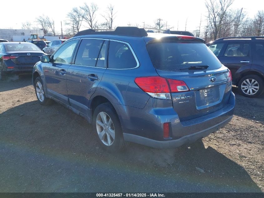 VIN 4S4BRBDC4E3241186 2014 Subaru Outback, 2.5I Pre... no.3