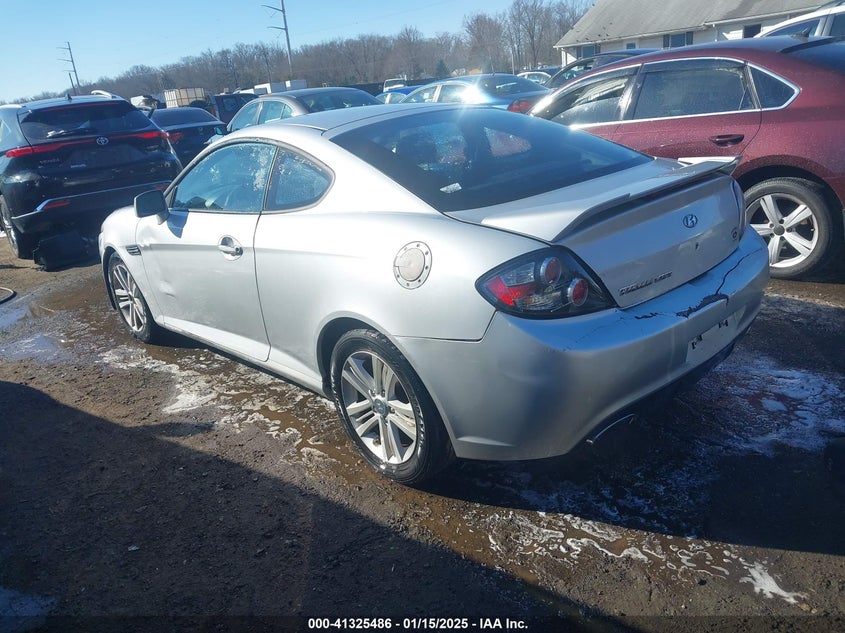 2008 HYUNDAI TIBURON VIN: KMHHM66D58U275433
