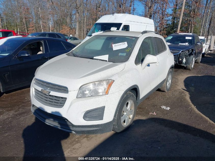 2016 CHEVROLET TRAX VIN: KL7CJLSB1GB619048