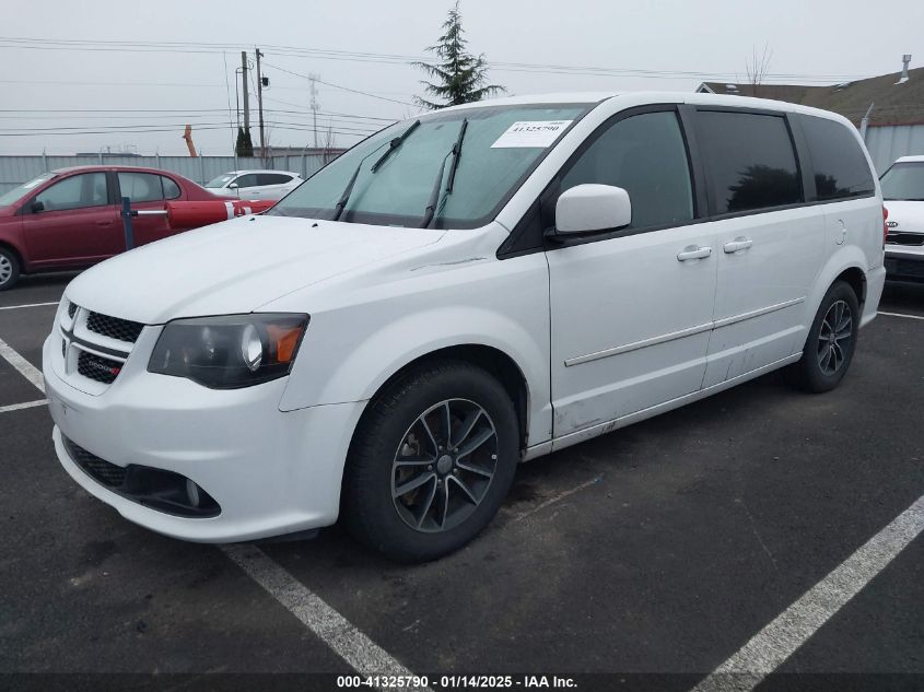 VIN 2C4RDGEG3GR317619 2016 DODGE GRAND CARAVAN no.2