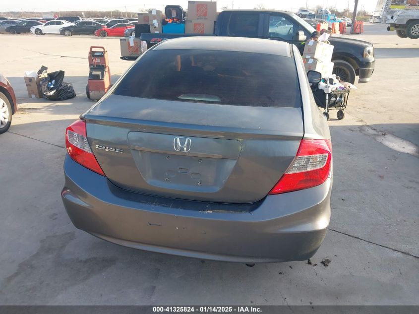 2012 Honda Civic Lx VIN: 19XFB2F51CE086420 Lot: 41325824