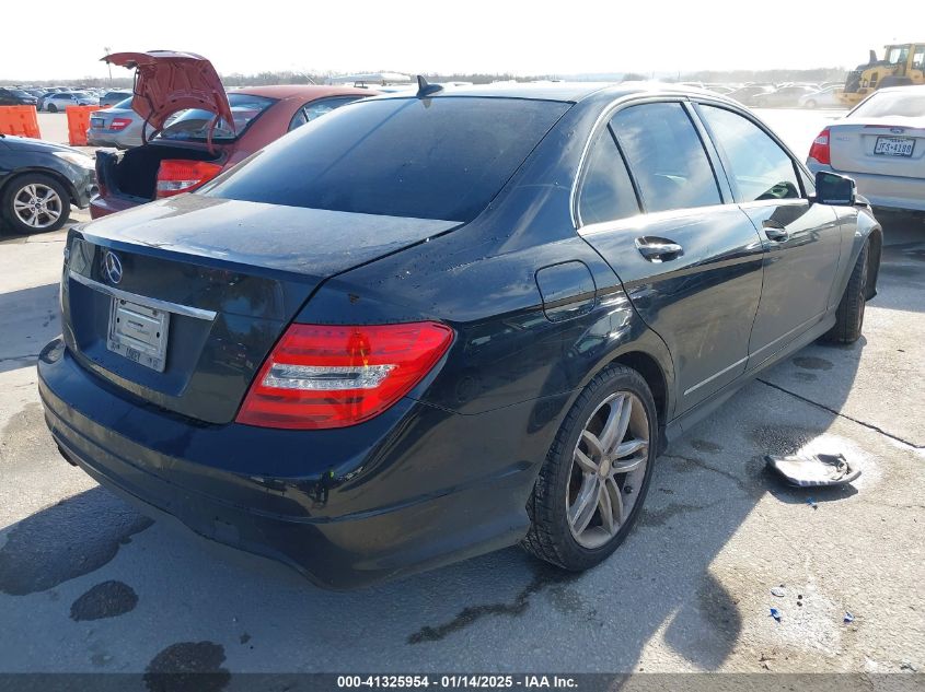 VIN WDDGF4HB2EA965475 2014 MERCEDES-BENZ C 250 no.4