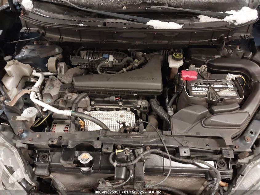 2016 Nissan Rogue Sv VIN: KNMAT2MV9GP735204 Lot: 41325957