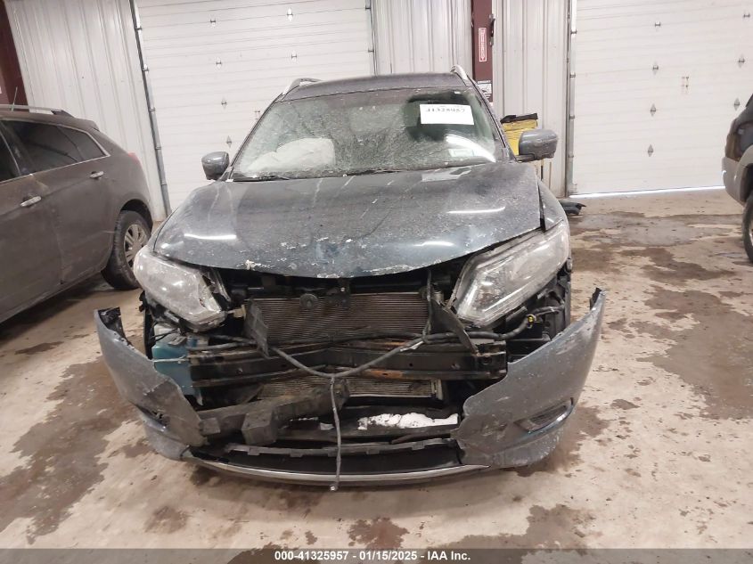 2016 Nissan Rogue Sv VIN: KNMAT2MV9GP735204 Lot: 41325957