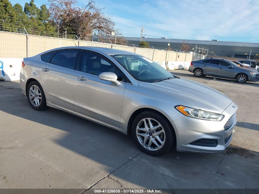 VIN 3FA6P0H75ER137018 2014 Ford Fusion, SE no.1