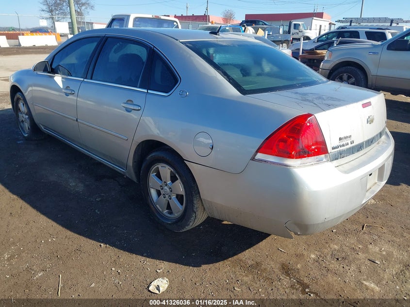 2008 CHEVROLET IMPALA VIN: 2G1WT58K281277813