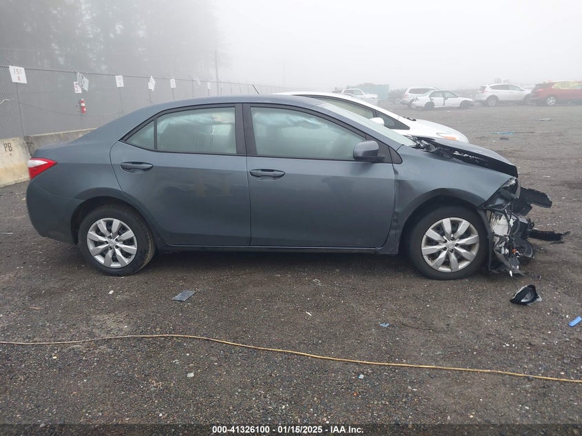 2016 TOYOTA COROLLA L/LE/LE PLS/PRM/S/S PLS - 2T1BURHE9GC678621