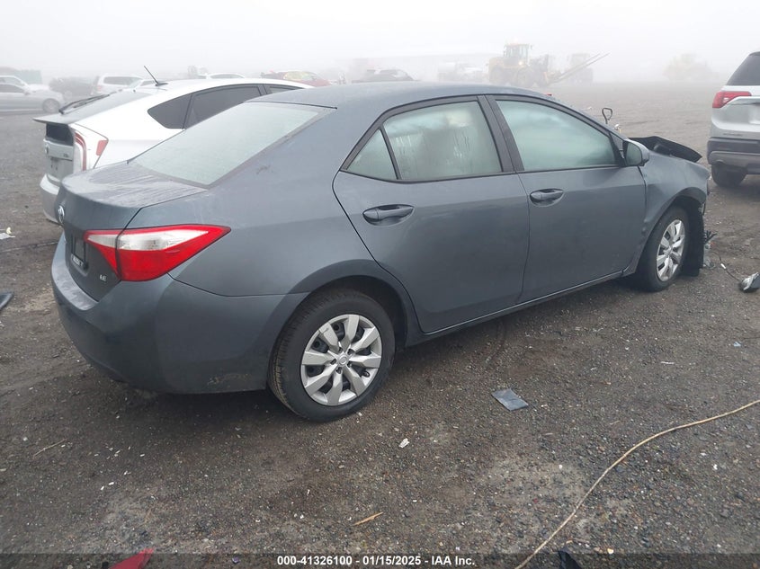 2016 TOYOTA COROLLA L/LE/LE PLS/PRM/S/S PLS - 2T1BURHE9GC678621