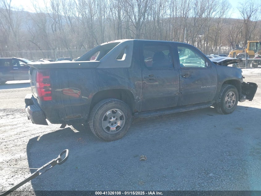 2007 CHEVROLET AVALANCHE 1500 VIN: 3GNFK12347G113948