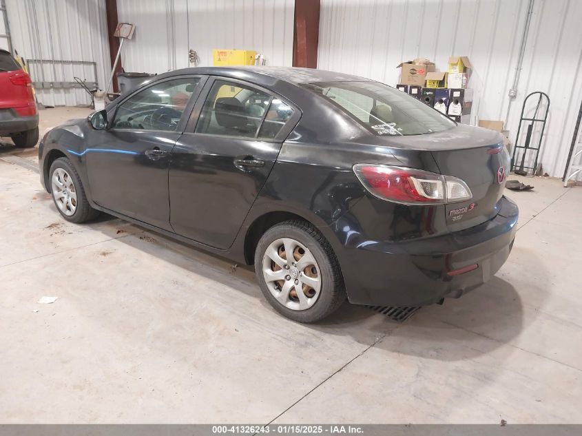 VIN JM1BL1TG2D1752829 2013 MAZDA MAZDA3 no.3