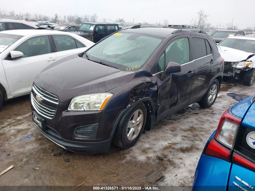 2016 CHEVROLET TRAX LT - 3GNCJPSB1GL120668