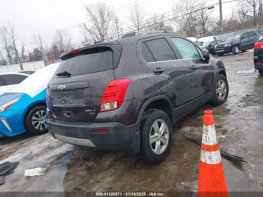 2016 CHEVROLET TRAX LT - 3GNCJPSB1GL120668