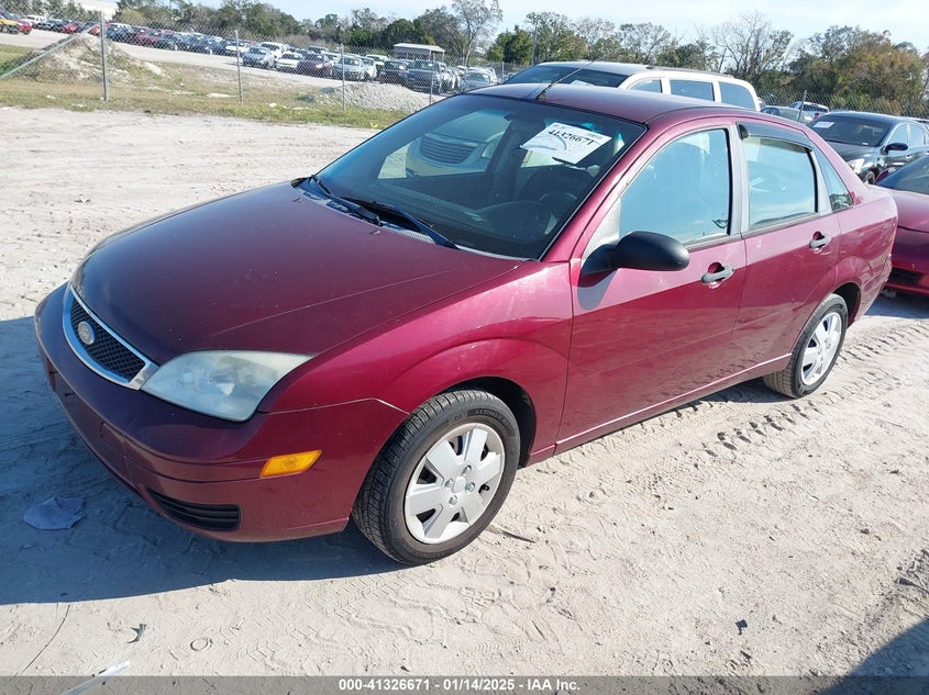 2007 FORD FOCUS VIN: 1FAHP34N77W361986