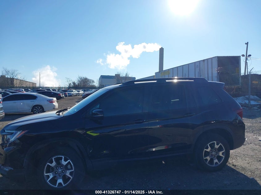 2022 Honda Passport Awd Trailsport VIN: 5FNYF8H66NB030959 Lot: 41326747