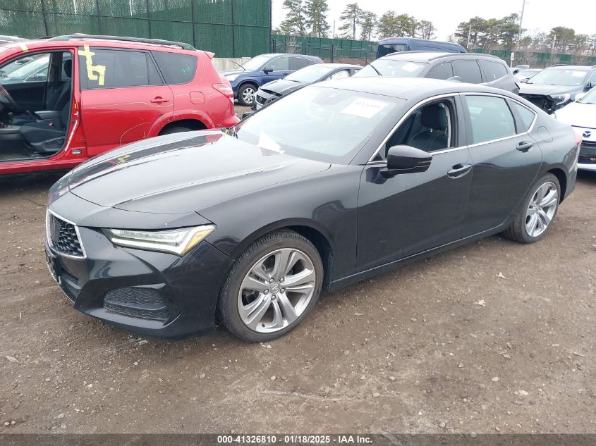 VIN 19UUB5F41MA008600 2021 Acura TLX, Technology Pa... no.2