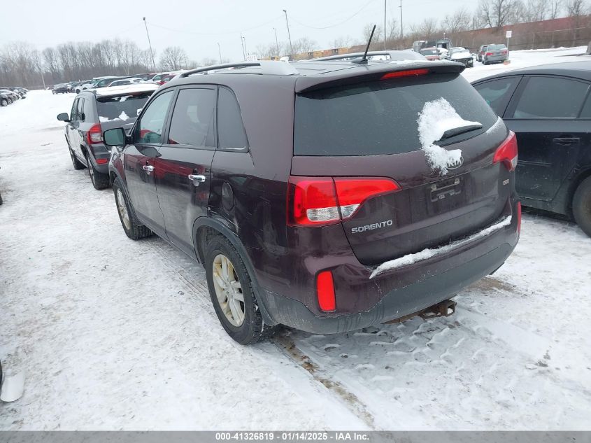 2014 KIA SORENTO LX - 5XYKT3A62EG449671