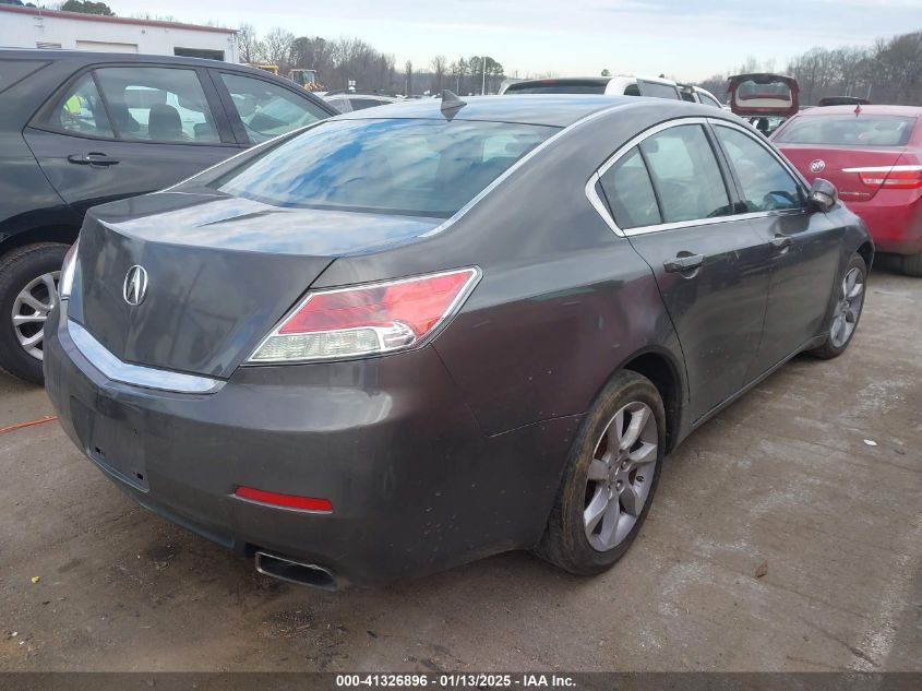 VIN 19UUA8F27DA005865 2013 Acura TL, 3.5 no.4