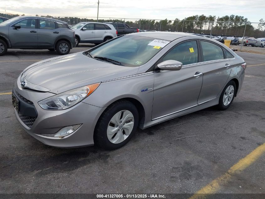 VIN KMHEC4A44DA092957 2013 Hyundai Sonata, Hybrid no.2