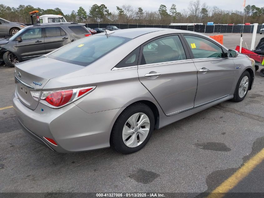 VIN KMHEC4A44DA092957 2013 Hyundai Sonata, Hybrid no.4