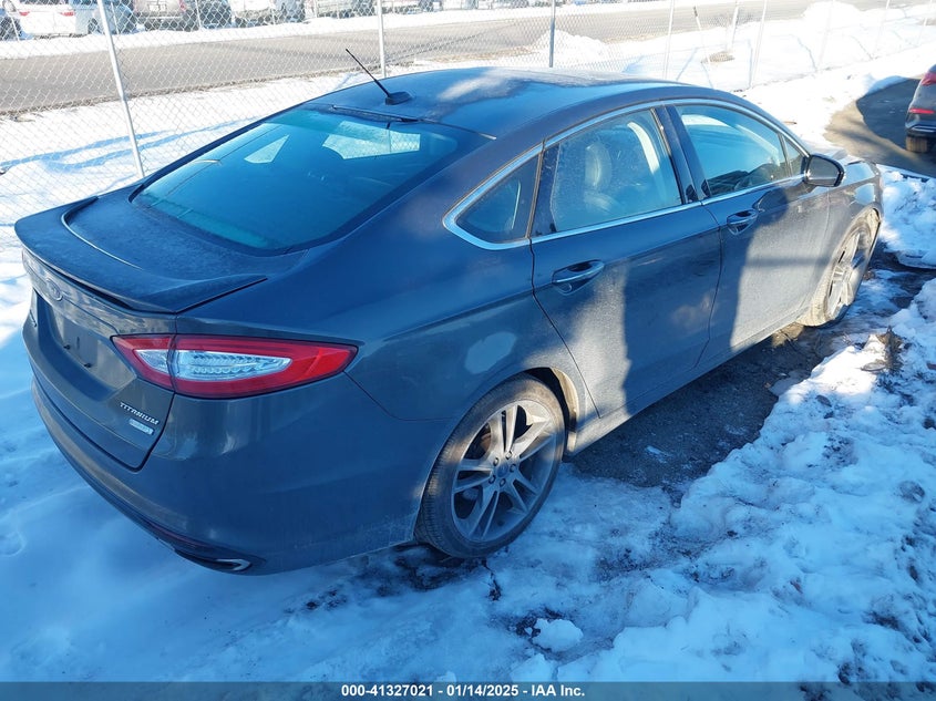 2016 FORD FUSION VIN: 3FA6P0K90GR230994