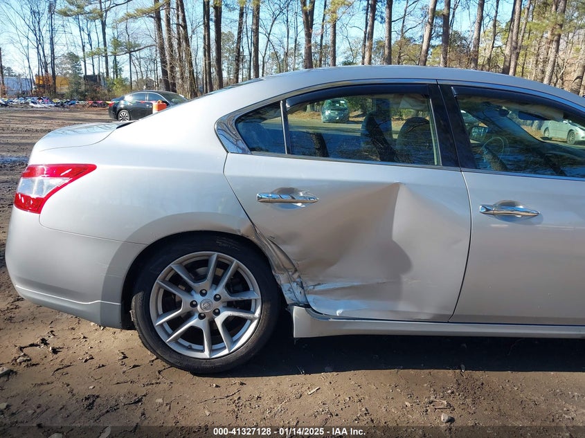 2009 NISSAN MAXIMA VIN: 1N4AA51E19C853663