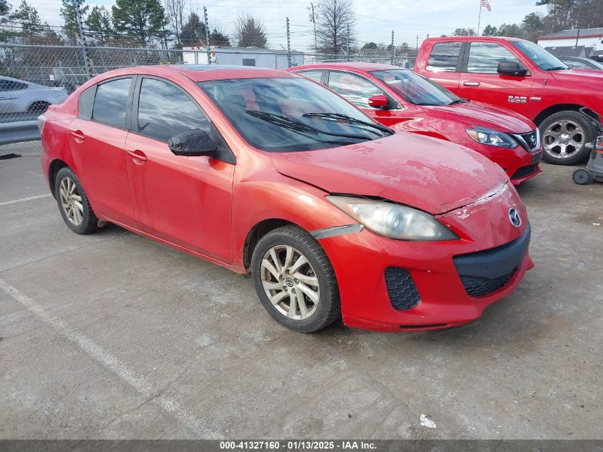 VIN JM1BL1W71D1739274 2013 MAZDA MAZDA3 no.1