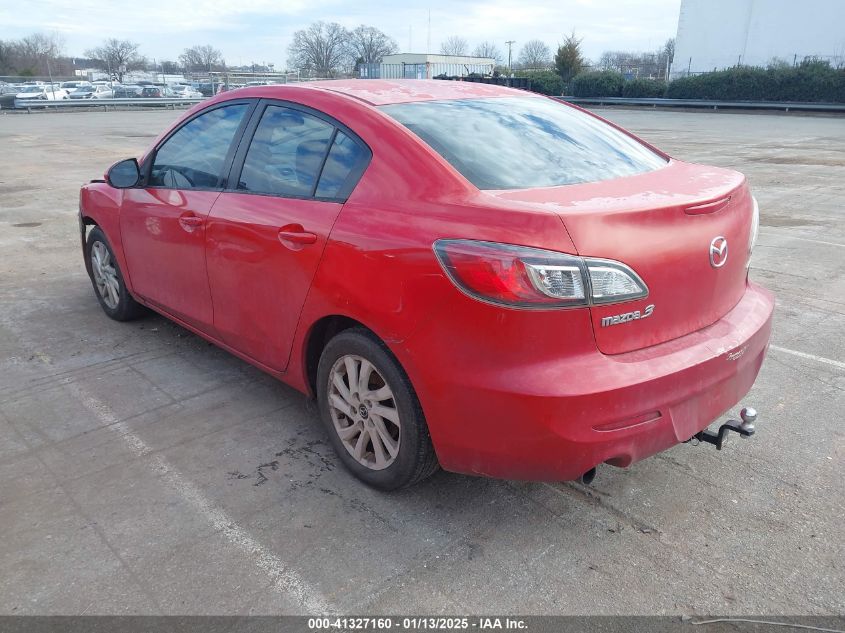 VIN JM1BL1W71D1739274 2013 MAZDA MAZDA3 no.3