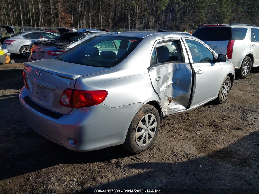 2009 TOYOTA COROLLA VIN: JTDBL40E79J003780