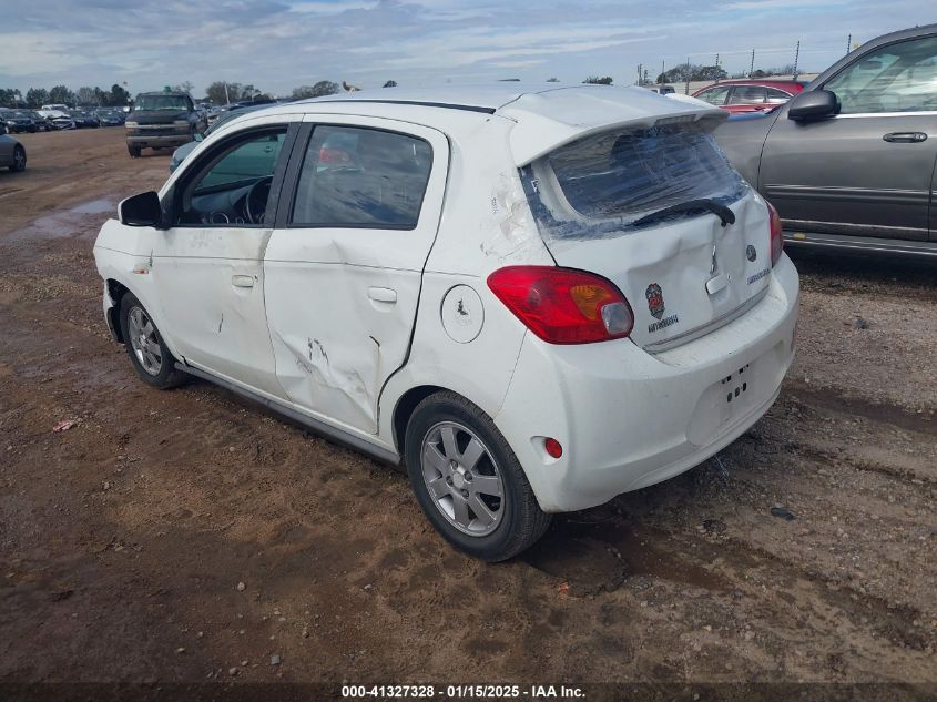 VIN ML32A4HJ0EH013045 2014 MITSUBISHI MIRAGE no.3