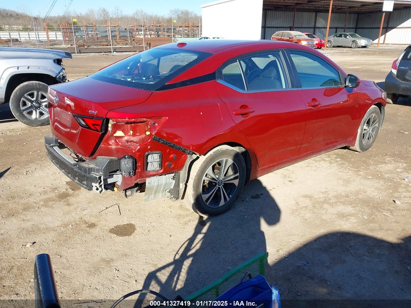 2022 NISSAN SENTRA VIN: 3N1AB8CV1NY301400