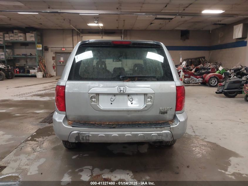 2003 Honda Pilot Ex-L VIN: 2HKYF18543H511953 Lot: 41327480