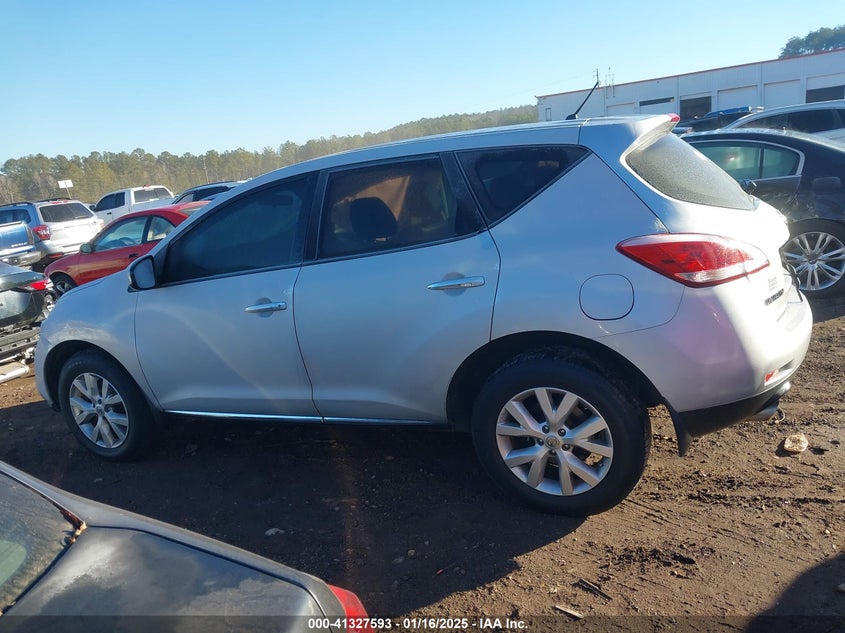 2014 NISSAN MURANO S/SL/SV/LE - JN8AZ1MU1EW402423