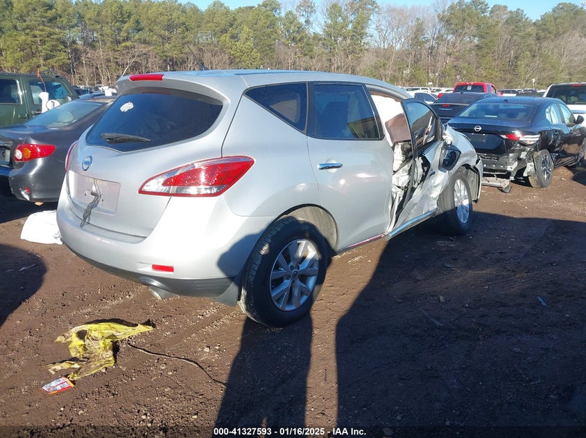 2014 NISSAN MURANO S/SL/SV/LE - JN8AZ1MU1EW402423