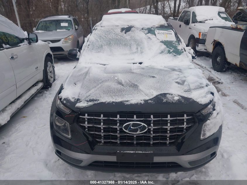 2022 Hyundai Venue Sel VIN: KMHRC8A33NU147348 Lot: 41327988