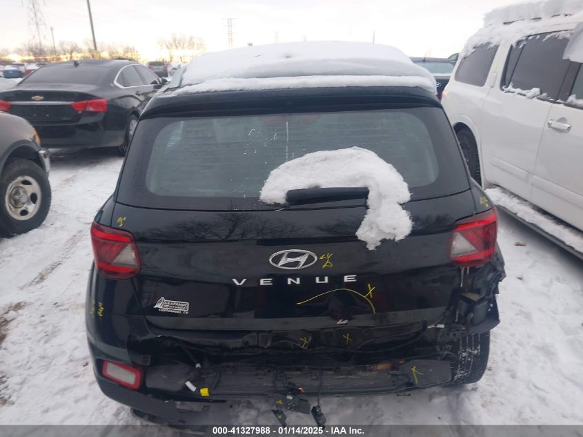 2022 Hyundai Venue Sel VIN: KMHRC8A33NU147348 Lot: 41327988
