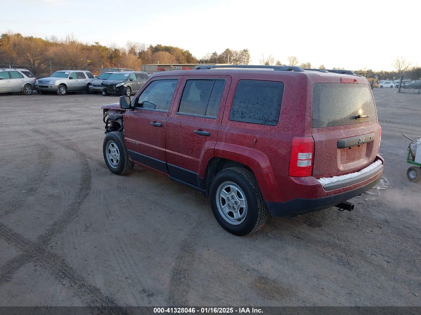 2016 JEEP PATRIOT SPORT - 1C4NJPBB9GD575940