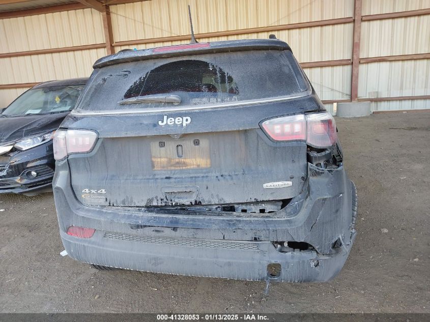 2018 Jeep Compass Latitude 4X4 VIN: 3C4NJDBB6JT435456 Lot: 41328053