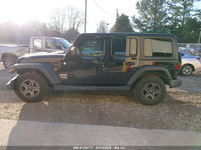 2018 JEEP WRANGLER UNLIMITED SPORT S 4X4 - 1C4HJXDGXJW317055