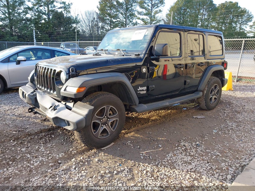 2018 JEEP WRANGLER UNLIMITED SPORT S 4X4 - 1C4HJXDGXJW317055
