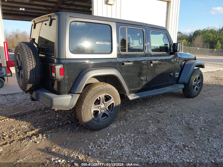 2018 JEEP WRANGLER UNLIMITED SPORT S 4X4 - 1C4HJXDGXJW317055