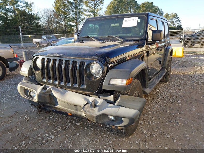 2018 JEEP WRANGLER UNLIMITED SPORT S 4X4 - 1C4HJXDGXJW317055