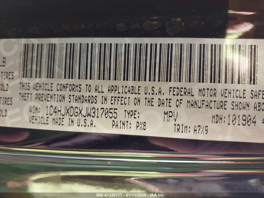 2018 JEEP WRANGLER UNLIMITED SPORT S 4X4 - 1C4HJXDGXJW317055