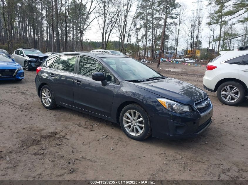 VIN JF1GPAC6XE8223712 2014 Subaru Impreza, 2.0I Pre... no.1