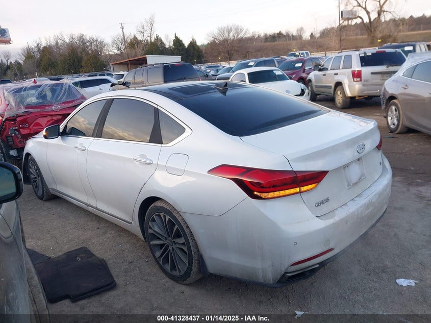 2015 HYUNDAI GENESIS VIN: KMHGN4JE8FU037666