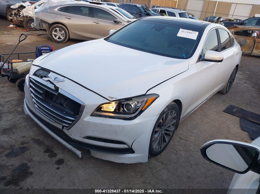 2015 HYUNDAI GENESIS VIN: KMHGN4JE8FU037666