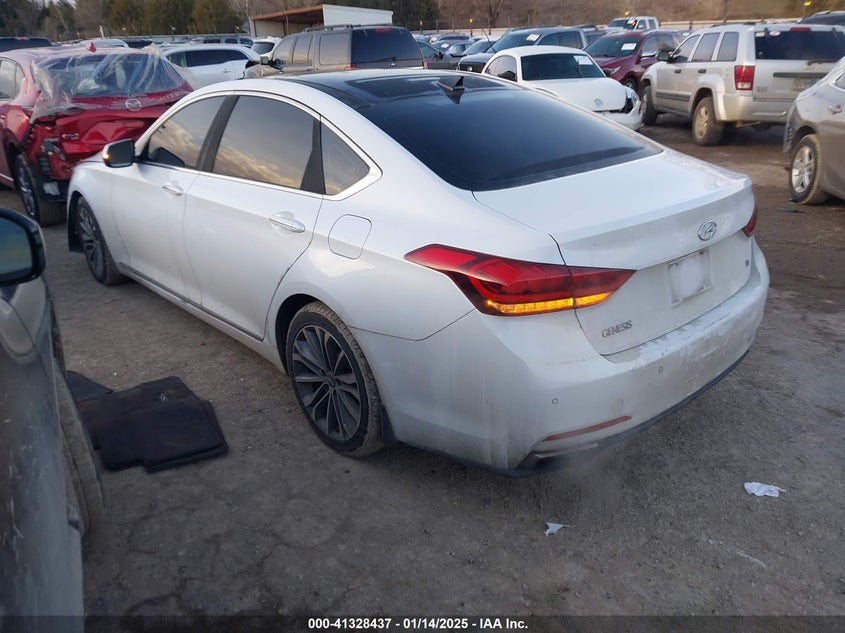 2015 HYUNDAI GENESIS VIN: KMHGN4JE8FU037666