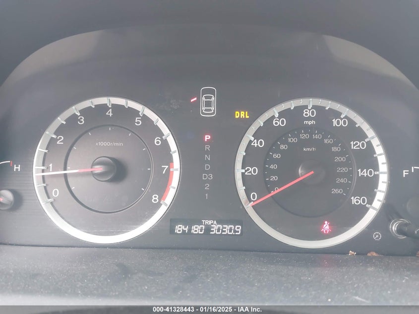 2009 HONDA ACCORD VIN: 1HGCP26399A029964